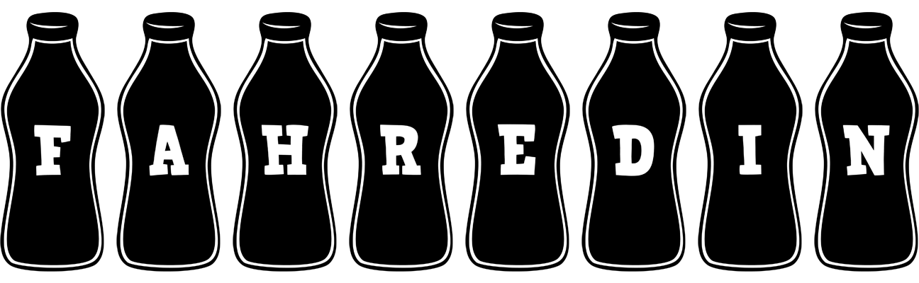 Fahredin bottle logo