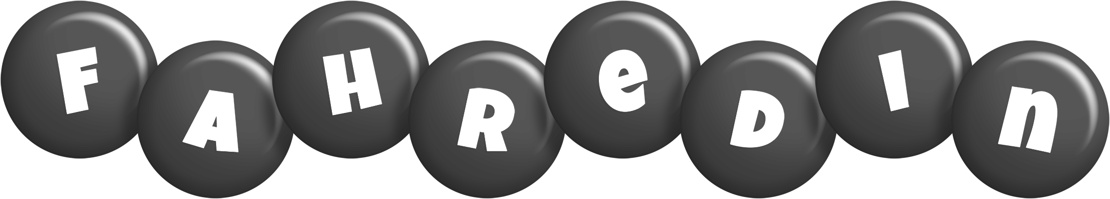 Fahredin candy-black logo