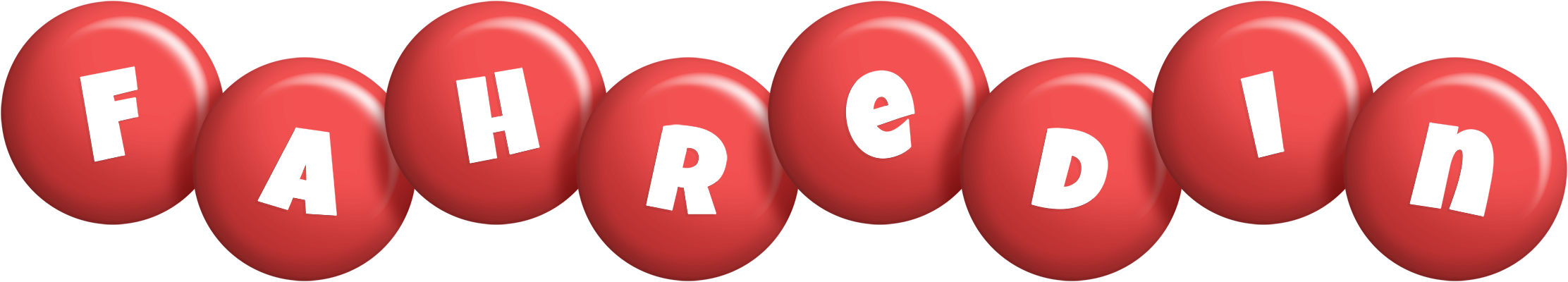 Fahredin candy-red logo