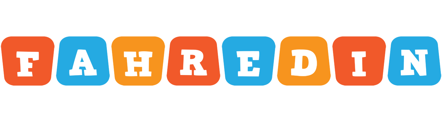Fahredin comics logo