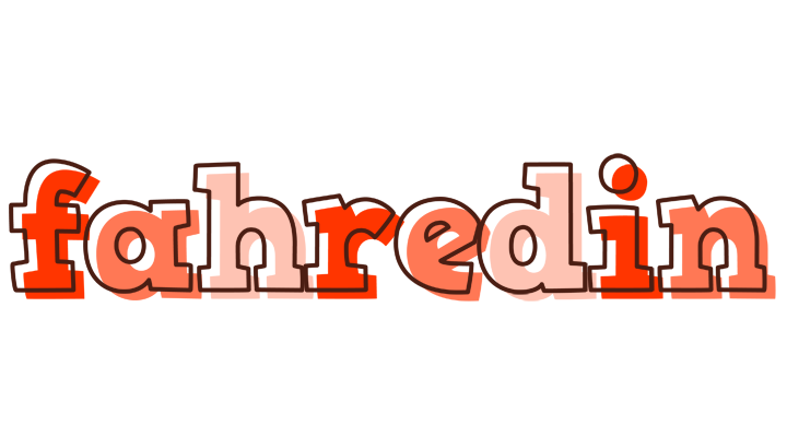 Fahredin paint logo