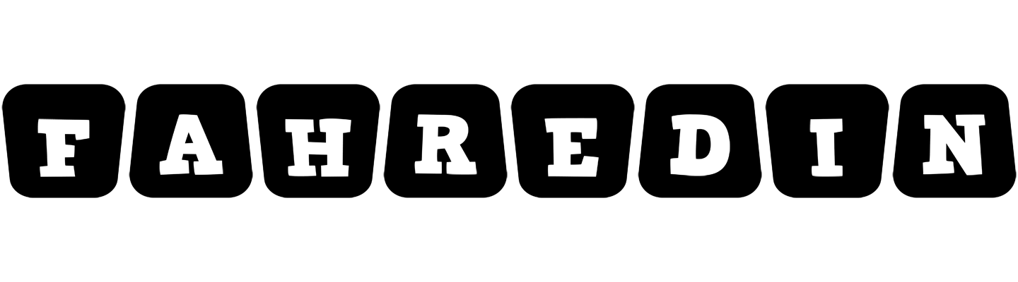 Fahredin racing logo