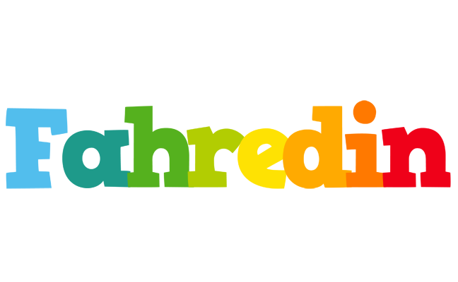 Fahredin rainbows logo