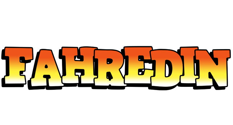 Fahredin sunset logo