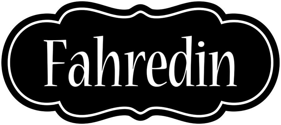 Fahredin welcome logo