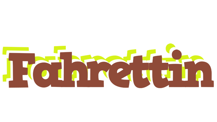Fahrettin caffeebar logo