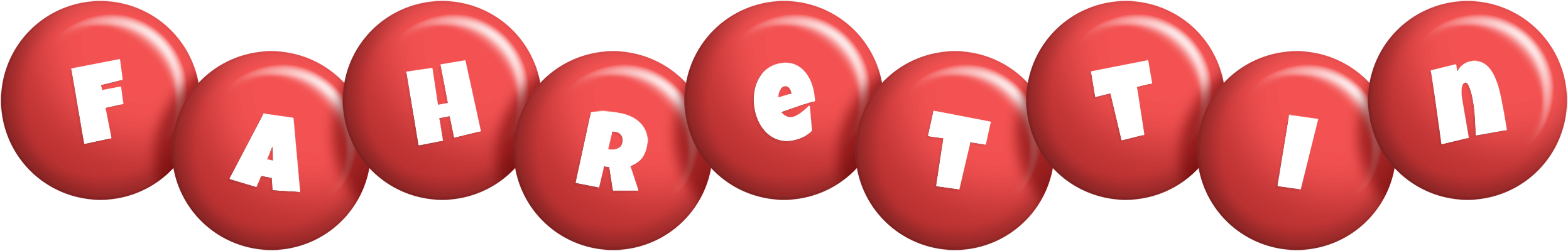 Fahrettin candy-red logo