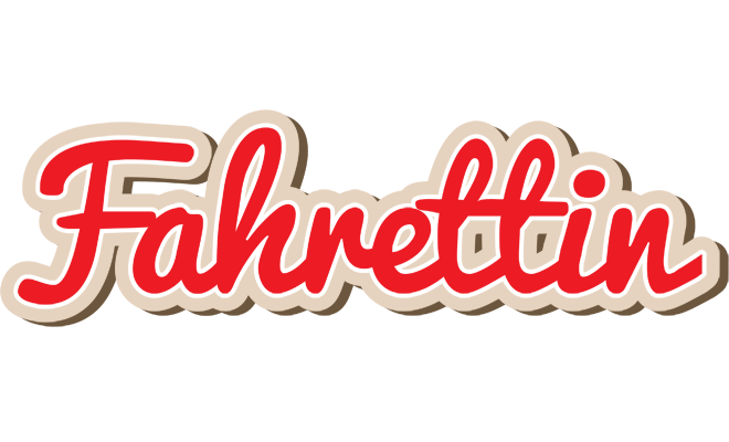 Fahrettin chocolate logo