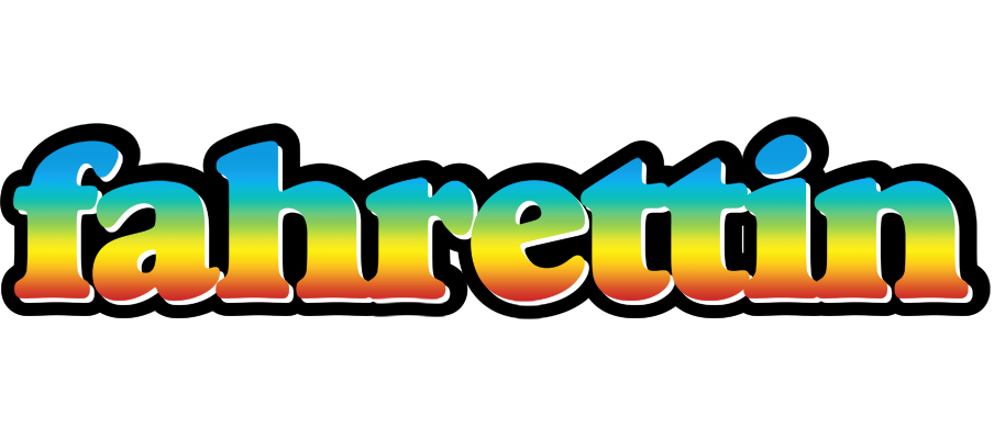 Fahrettin color logo