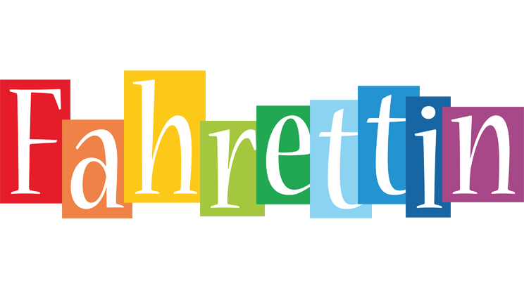 Fahrettin colors logo