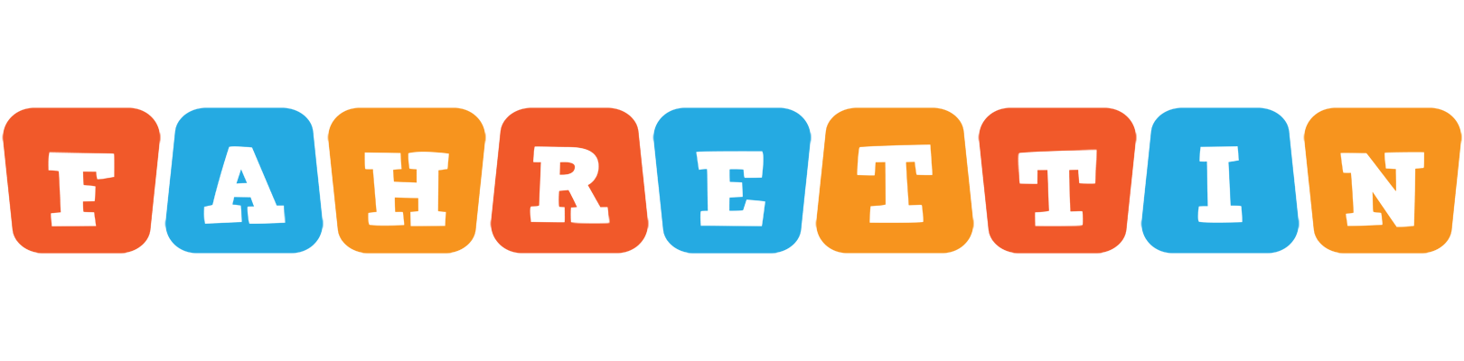Fahrettin comics logo