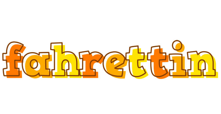 Fahrettin desert logo