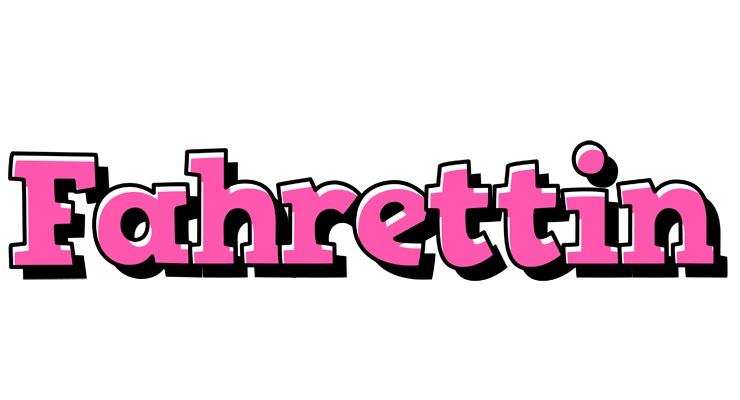 Fahrettin girlish logo