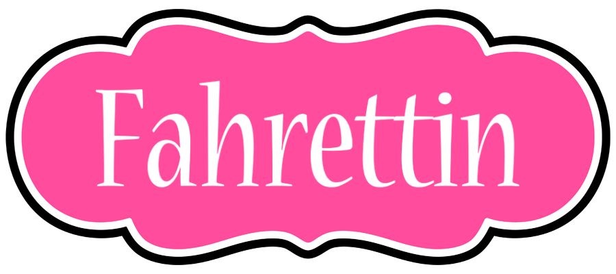Fahrettin invitation logo