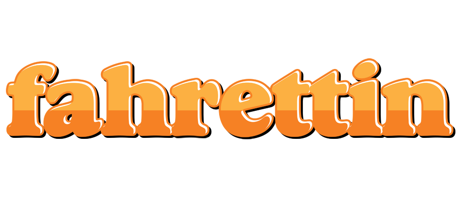 Fahrettin orange logo