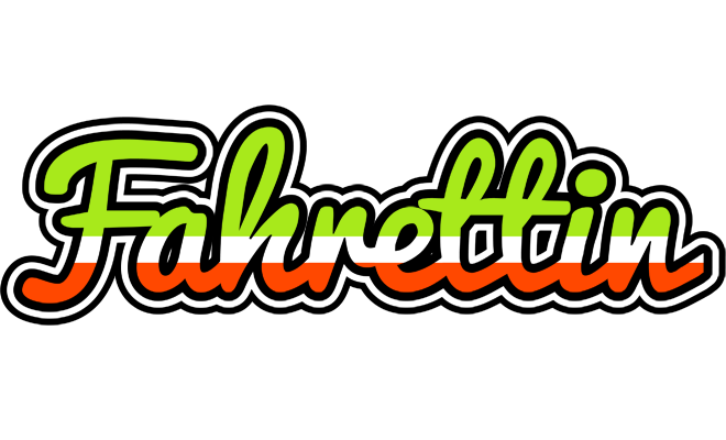 Fahrettin superfun logo