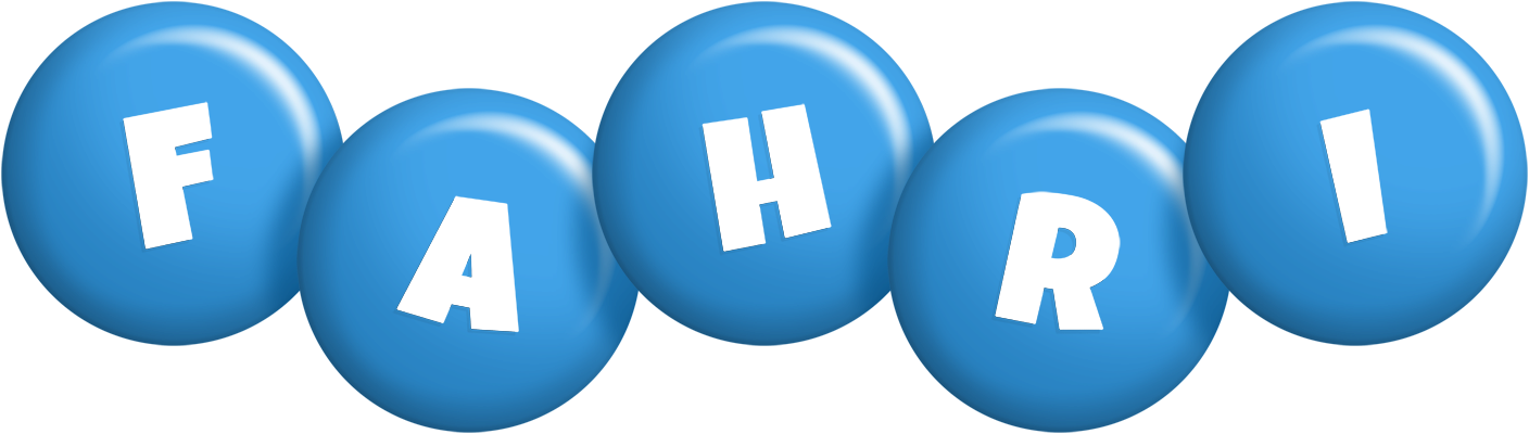 Fahri candy-blue logo