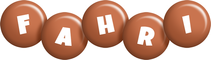 Fahri candy-brown logo