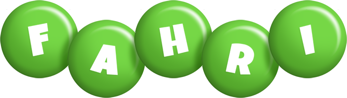 Fahri candy-green logo
