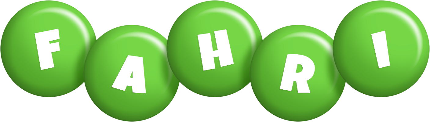 Fahri candy-green logo
