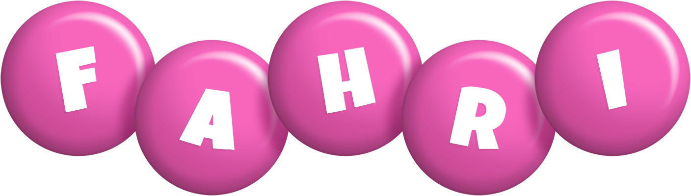 Fahri candy-pink logo