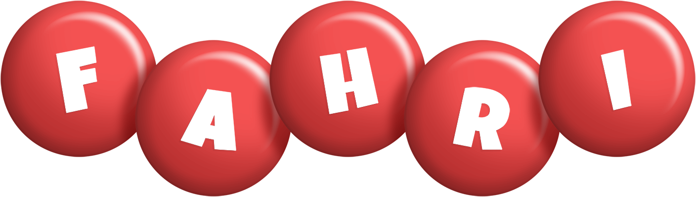 Fahri candy-red logo