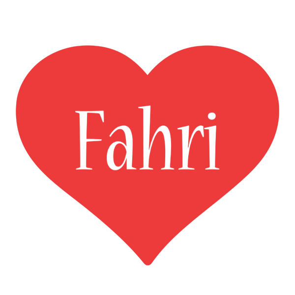 Fahri love logo
