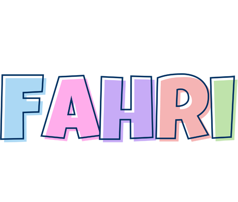 Fahri pastel logo