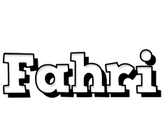 Fahri snowing logo