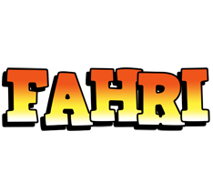 Fahri sunset logo