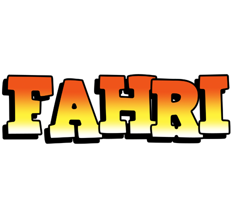 Fahri sunset logo