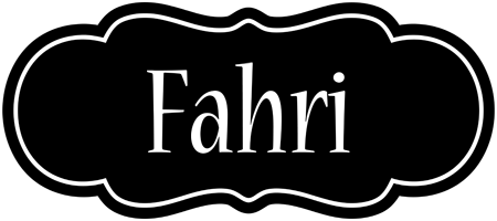 Fahri welcome logo