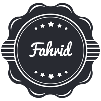 Fahrid badge logo