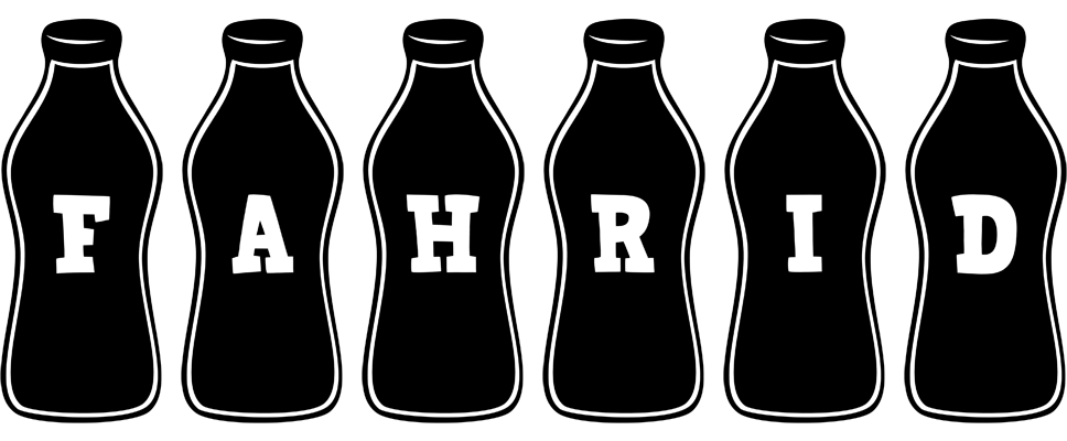 Fahrid bottle logo