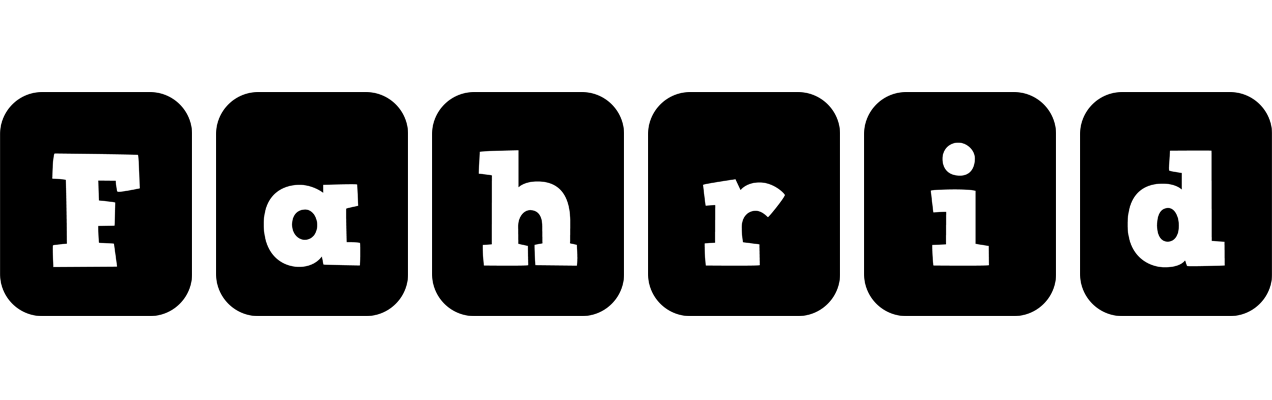 Fahrid box logo