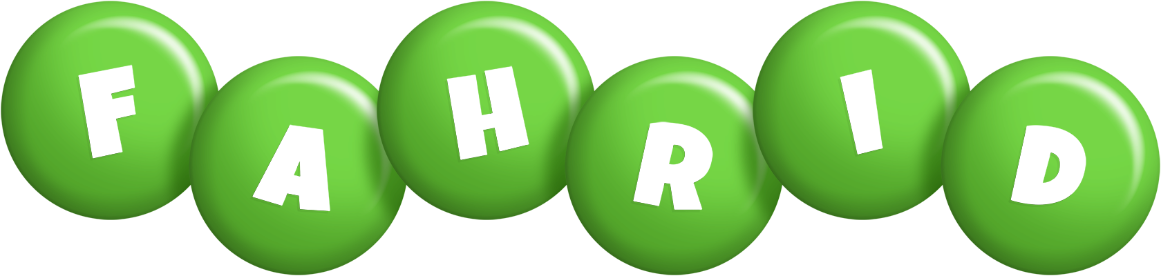 Fahrid candy-green logo
