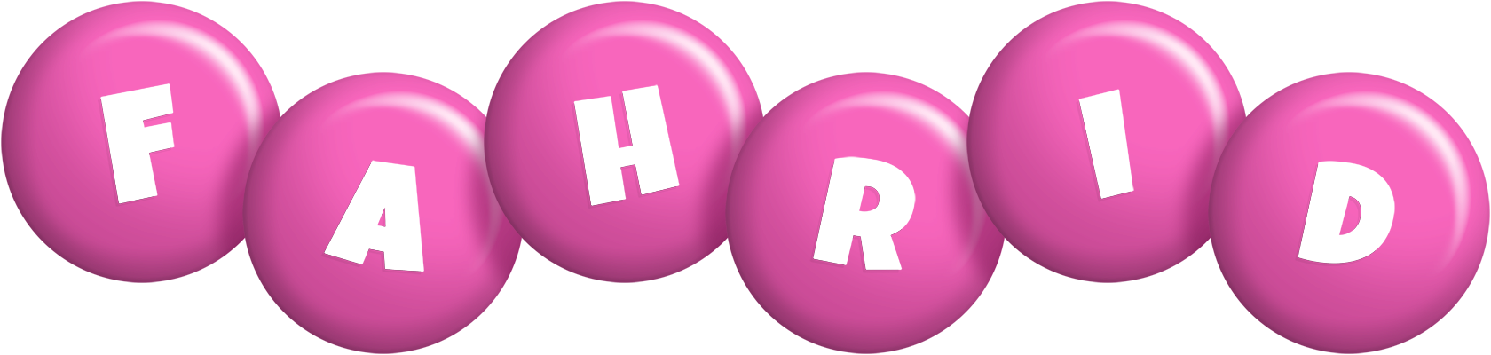 Fahrid candy-pink logo