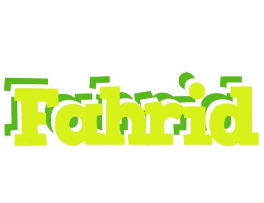 Fahrid citrus logo