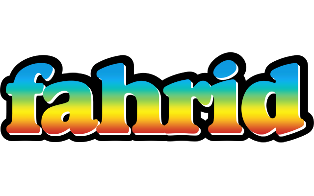 Fahrid color logo
