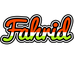 Fahrid exotic logo