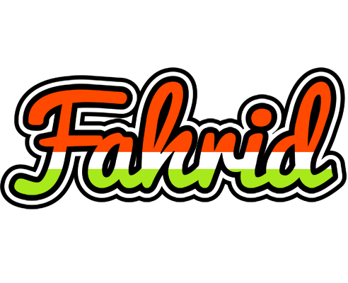 Fahrid exotic logo