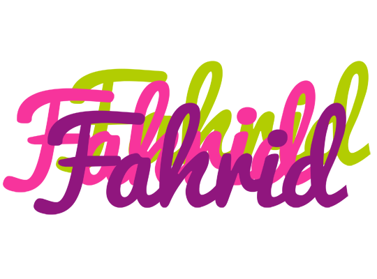 Fahrid flowers logo