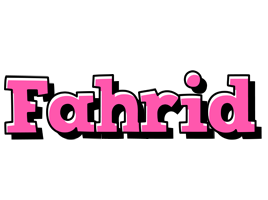 Fahrid girlish logo