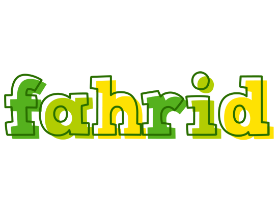 Fahrid juice logo