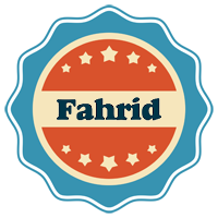 Fahrid labels logo
