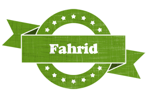 Fahrid natural logo