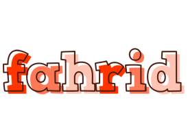 Fahrid paint logo