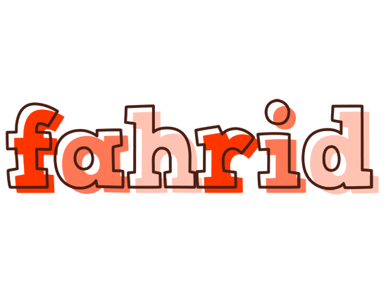 Fahrid paint logo