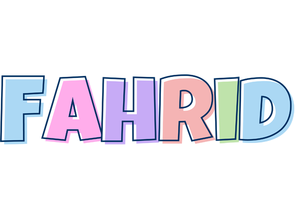 Fahrid pastel logo