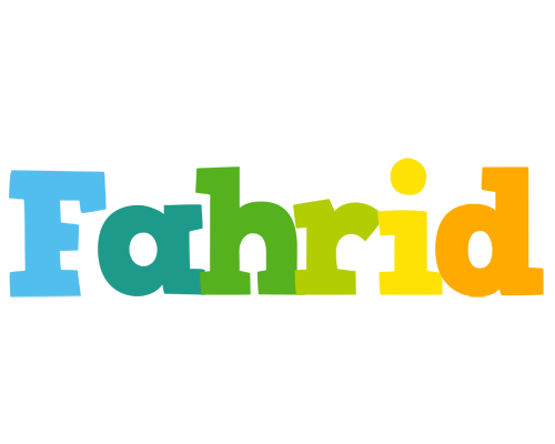 Fahrid rainbows logo